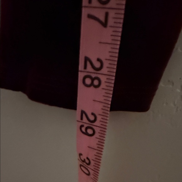 SPANX Burgundy Velvet Leggings XSmall - Picture 6 of 8